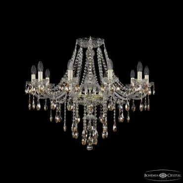 Подвесная люстра Bohemia Ivele Crystal 1415 1415/10/300 G K721