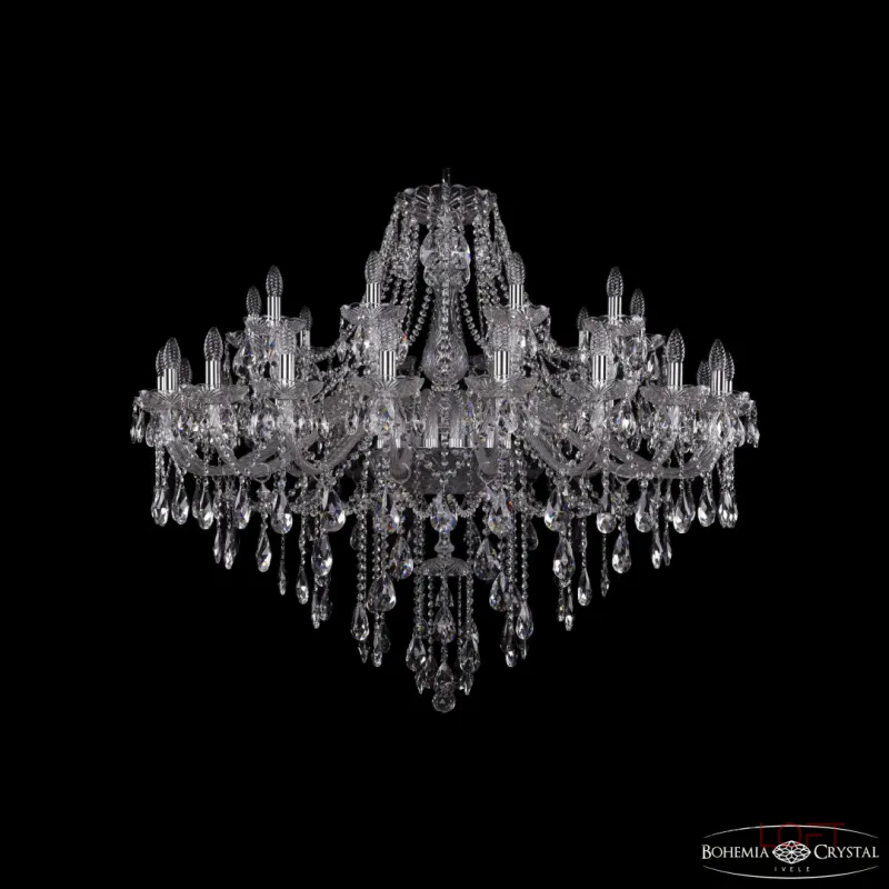 Подвесная люстра Bohemia Ivele Crystal 1415 1415/20+10/460 Ni
