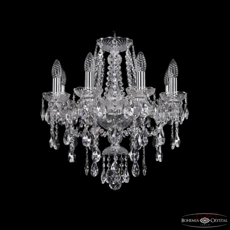 Подвесная люстра Bohemia Ivele Crystal 1415 1415/8/165 Ni Подвесная люстра Bohemia Ivele Crystal 1415 1415/8/165 Ni