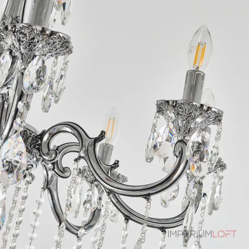 Подвесная люстра Bohemia Ivele Crystal AL7801 AL78101/8/250 B NB