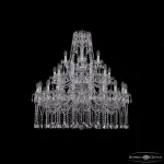 Подвесная люстра Bohemia Ivele Crystal 1413 1413/20+10+5/360/3d Ni