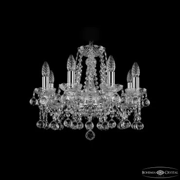 Подвесная люстра Bohemia Ivele Crystal 1413 1413/8/165 Ni Balls Подвесная люстра Bohemia Ivele Crystal 1413 1413/8/165 Ni Balls