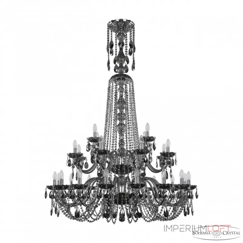 Подвесная люстра Bohemia Ivele Crystal 1402 1402/16+8+4/400/XL-160/2d Ni M731