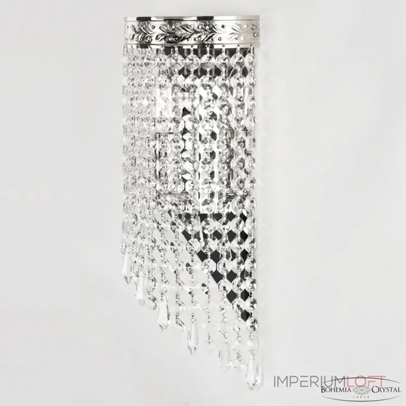 Бра Bohemia Ivele Crystal 8340 83401BR/15IV-33 Ni Drops