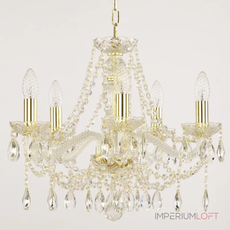 Подвесная люстра Bohemia Ivele Crystal 107 107/5/165 G