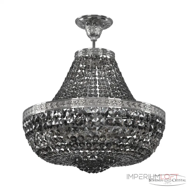 Подвесная люстра Bohemia Ivele Crystal 1928 19281/H1/45IV Ni R731 Подвесная люстра Bohemia Ivele Crystal 1928 19281/H1/45IV Ni R731