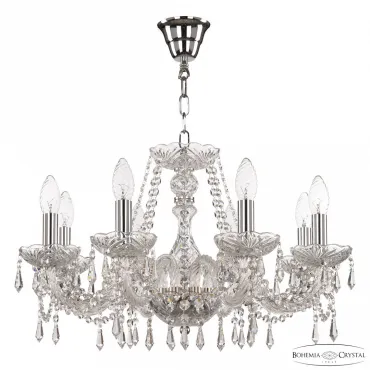 Подвесная люстра Bohemia Ivele Crystal 104 104/8/195 Ni
