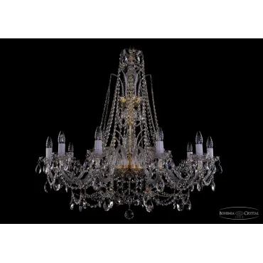 Подвесная люстра Bohemia Ivele Crystal 1411 1411/10/360/XL-87 G