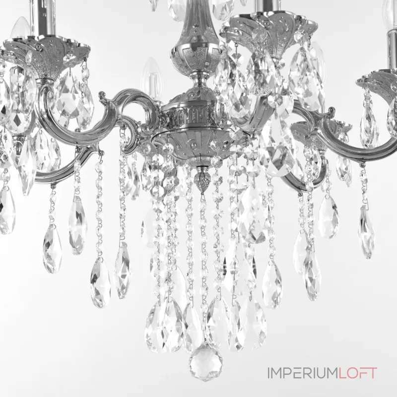 Подвесная люстра Bohemia Ivele Crystal AL77 AL77101/6/175 B Ni