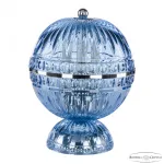 Настольная лампа Bohemia Ivele Crystal 5480 5480L/17 Ni Aquamarine/M-1G
