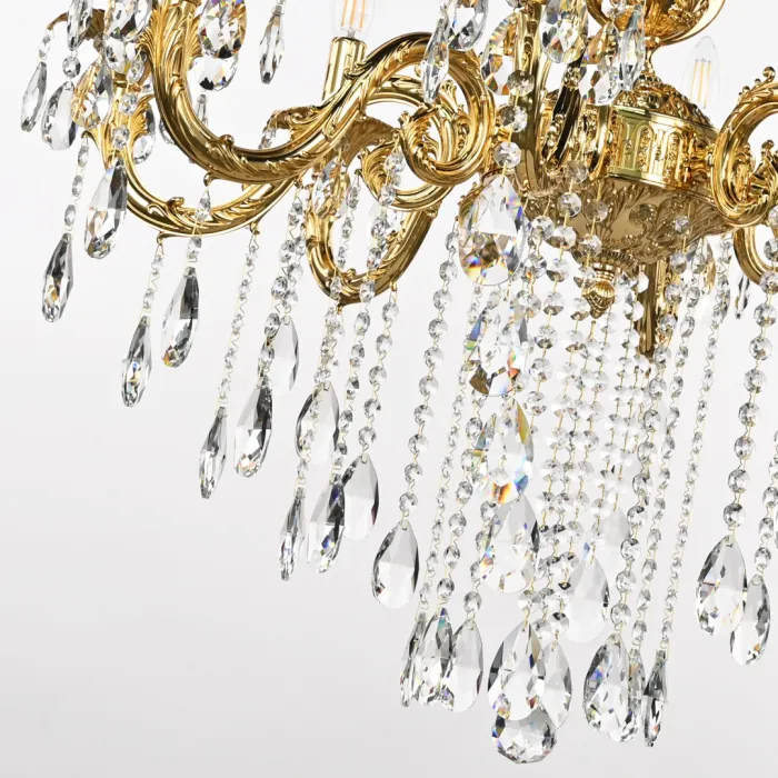 Люстра Bohemia Ivele Crystal AL7901 AL79101/8/250 B G от ImperiumLoft