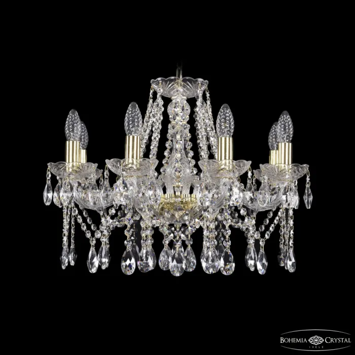 Люстра Bohemia Ivele Crystal 1413 1413/8/200 G от ImperiumLoft