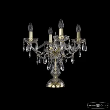 Настольная лампа Bohemia Ivele Crystal 1415 1415L/4/141-39 G