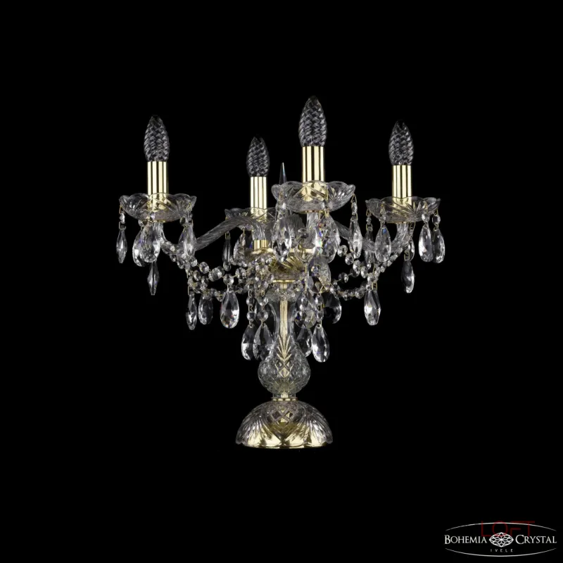 Настольная лампа Bohemia Ivele Crystal 1415 1415L/4/141-39 G
