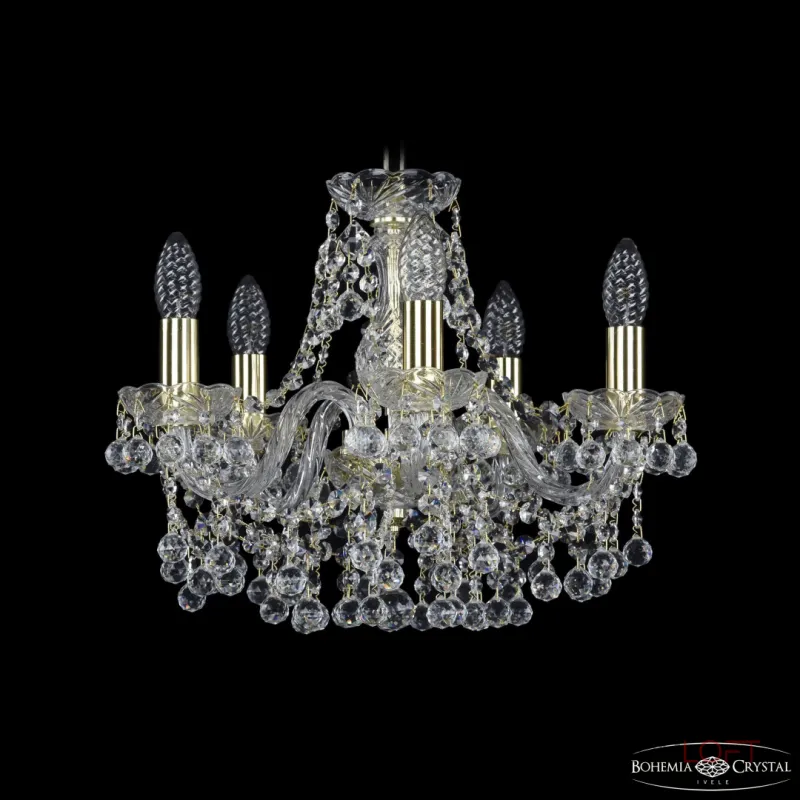 Подвесная люстра Bohemia Ivele Crystal 1409 1409/5/141 G