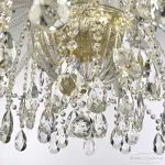 Подвесная люстра Bohemia Ivele Crystal 5413 5413/12+6/300 G Clear/M-1H