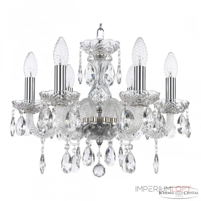 Подвесная люстра Bohemia Ivele Crystal 117 117/6/141 Ni