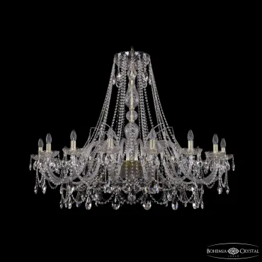 Подвесная люстра Bohemia Ivele Crystal 1411 1411/16/460 G