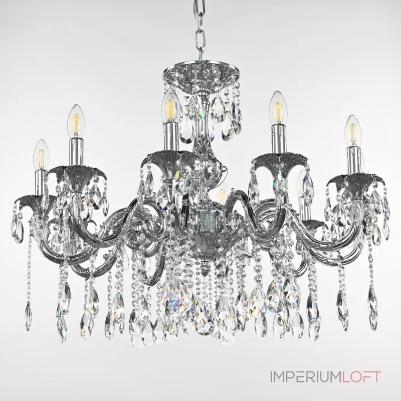 Подвесная люстра Bohemia Ivele Crystal AL7901 AL79101/10/250 A Ni
