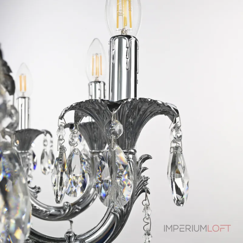 Подвесная люстра Bohemia Ivele Crystal AL7901 AL79101/10/250 A Ni