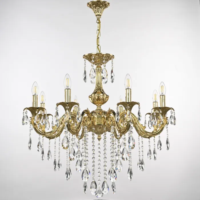 Люстра Bohemia Ivele Crystal AL7901 AL79101/8/250 B G от ImperiumLoft