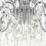 Подвесная люстра Bohemia Ivele Crystal AL7801 AL78101/12/300 A Ni