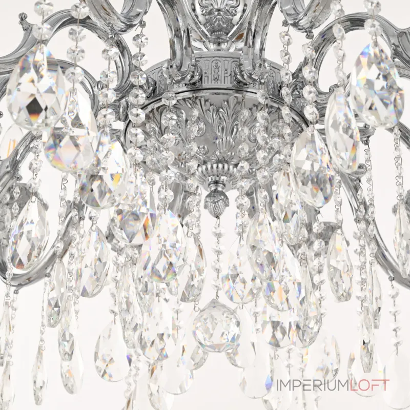 Подвесная люстра Bohemia Ivele Crystal AL7801 AL78101/12/300 A Ni