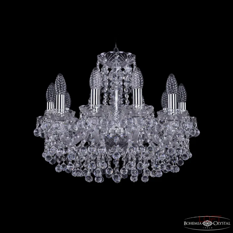 Подвесная люстра Bohemia Ivele Crystal 1409 1409/10/160 Ni