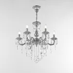 Подвесная люстра Bohemia Ivele Crystal AL77 AL77101/6/175 B Ni
