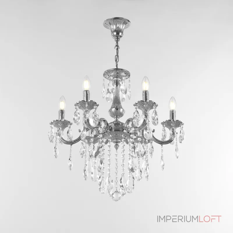 Подвесная люстра Bohemia Ivele Crystal AL77 AL77101/6/175 B Ni