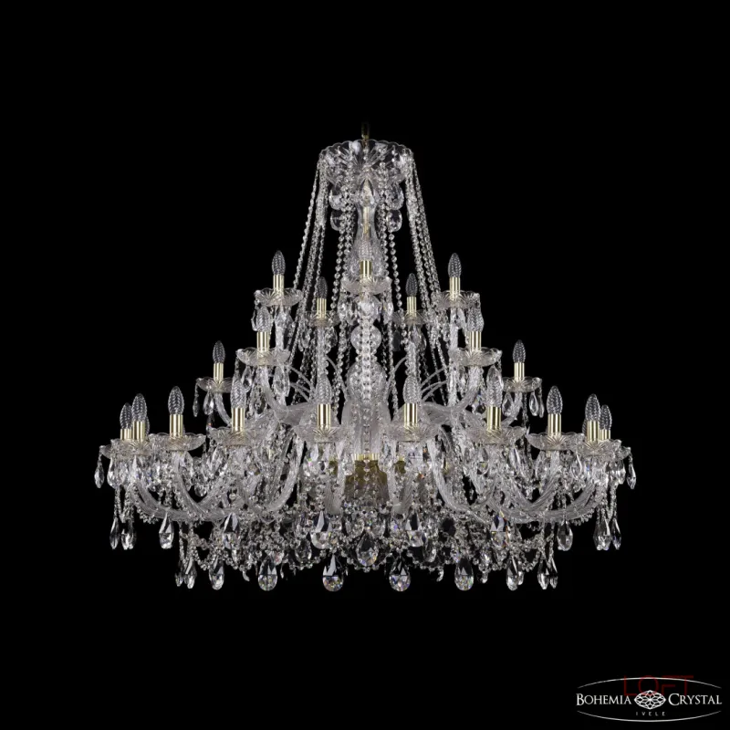 Подвесная люстра Bohemia Ivele Crystal 1411 1411/20+5+5/460 G