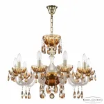 Подвесная люстра Bohemia Ivele Crystal 5417 5417/10/240 G Amber/M-1H K721