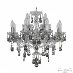 Подвесная люстра Bohemia Ivele Crystal 1415 1415/8+4/200 Ni K731