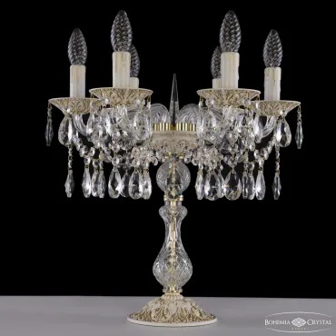 Настольная лампа Bohemia Ivele Crystal AL1613 AL16313L8/6/141-44 WMG