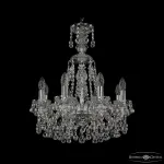Подвесная люстра Bohemia Ivele Crystal 1409 1409/8/160/XL-60 Ni
