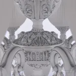 Подвесная люстра Bohemia Ivele Crystal AL7801 AL78101/16+8+8/300/3d A WMN P1 U Line
