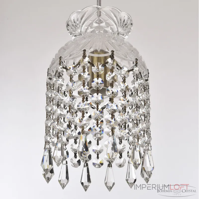 Подвесной светильник Bohemia Ivele Crystal 1478 14781P/11 Pa Drops Подвесной светильник Bohemia Ivele Crystal 1478 14781P/11 Pa Drops