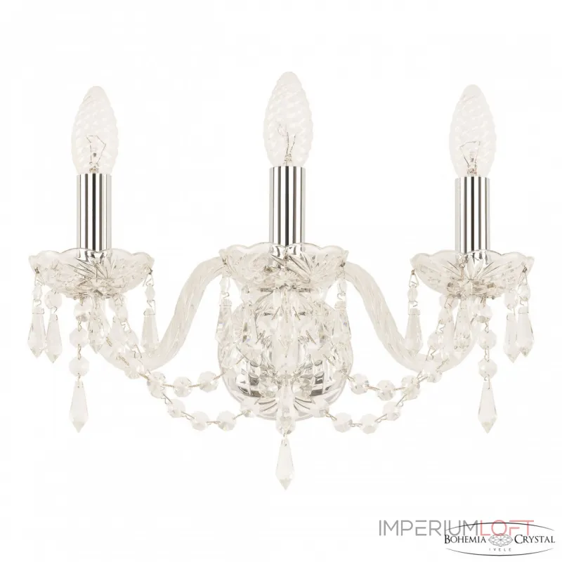 Бра Bohemia Ivele Crystal 104 104B/3/141 Ni Бра Bohemia Ivele Crystal 104 104B/3/141 Ni