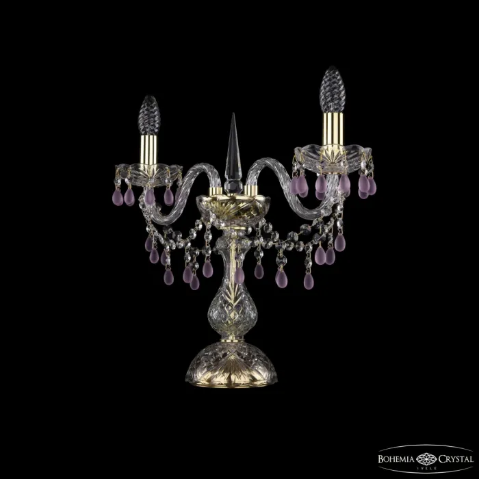 Настольная лампа Bohemia Ivele Crystal 1410 1410L/2/141-39 G V7010 от ImperiumLoft