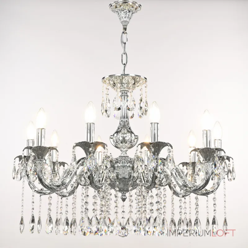Подвесная люстра Bohemia Ivele Crystal AL7901 AL79101/10/250 A Ni