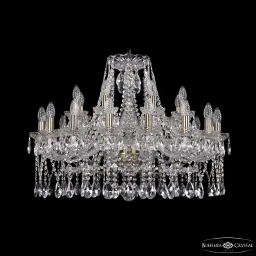 Подвесная люстра Bohemia Ivele Crystal 1413 1413/16+8/300 Pa