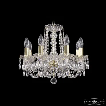 Подвесная люстра Bohemia Ivele Crystal 1402 1402/8/141 G