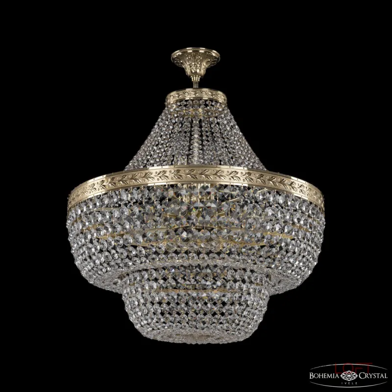 Подвесная люстра Bohemia Ivele Crystal 1910 19101/H1/60IV G Подвесная люстра Bohemia Ivele Crystal 1910 19101/H1/60IV G