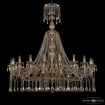 Подвесная люстра Bohemia Ivele Crystal 1413 1413/20/530/XL-158 G M721