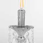 Настольная лампа Bohemia Ivele Crystal AL77 AL77200L/1-25 NW от ImperiumLoft