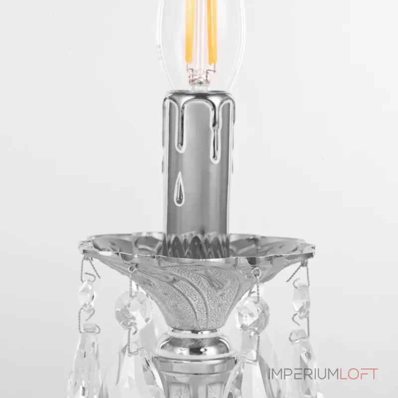 Настольная лампа Bohemia Ivele Crystal AL77 AL77200L/1-25 NW от ImperiumLoft