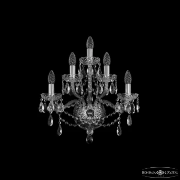 Бра Bohemia Ivele Crystal 1415 1415B/2+2+1/165 Ni