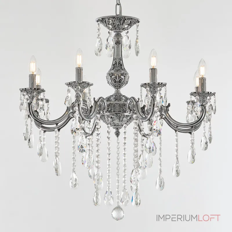 Подвесная люстра Bohemia Ivele Crystal AL7801 AL78101/8/250 B NB