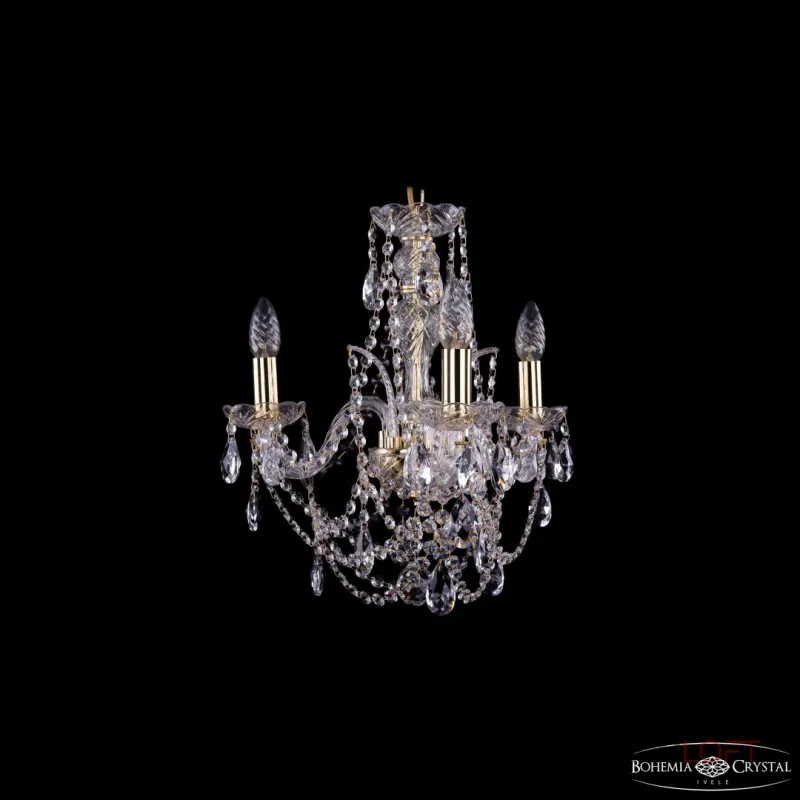 Подвесная люстра Bohemia Ivele Crystal 1411 1411/3/141 G