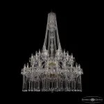 Подвесная люстра Bohemia Ivele Crystal 1413 1413/24+12+6/460/h-185/2d Ni